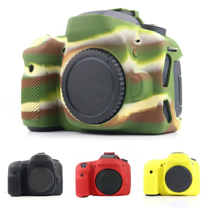 

Мягкий силиконовый защитный чехол для камеры Canon EOS 60D 80D 90D 77D