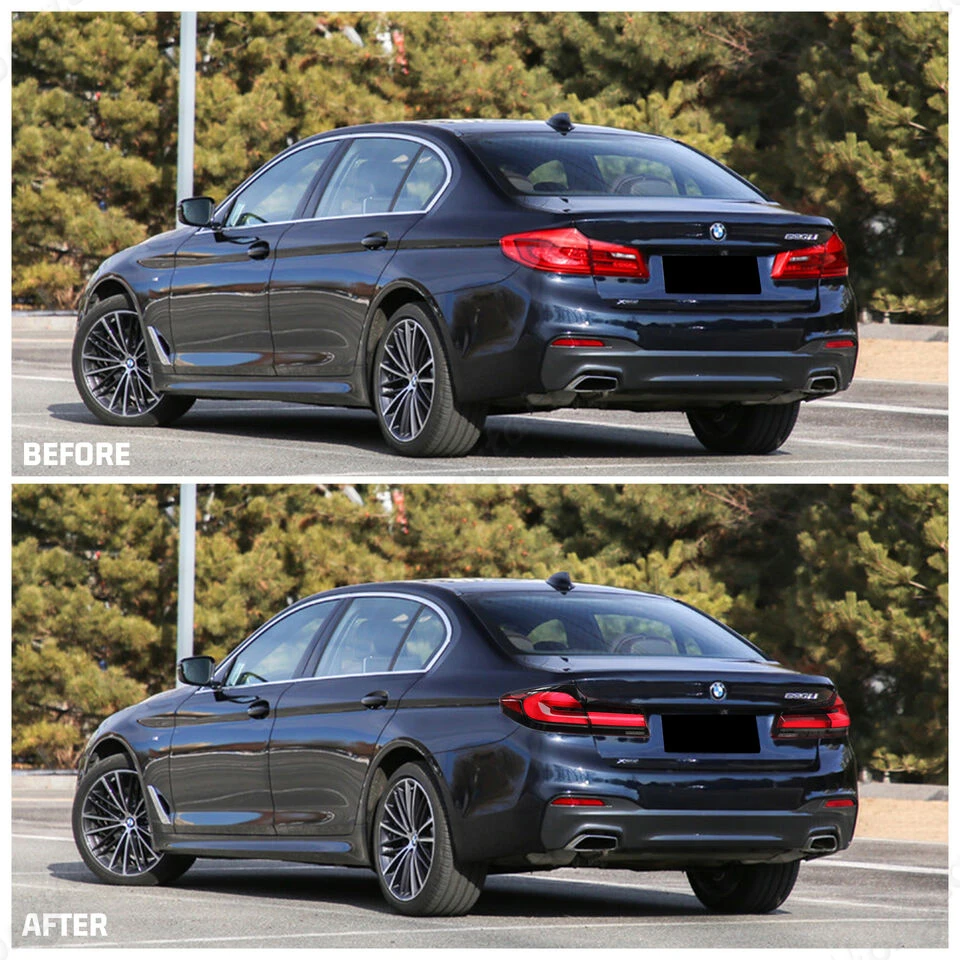 Пара задних фонарей в сборе светодиодный динамический для BMW 5 серии 2011-2017 520i 530i 535i