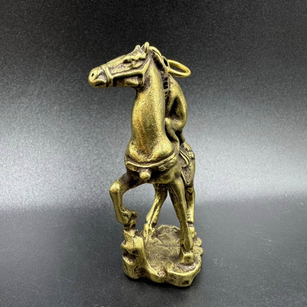 Китайская латунь немедленно-печать маленькие украшения обезьяна по знаку