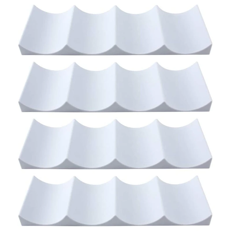 

Винный Стеллаж в европейском стиле, 4 пластиковых витрины для бутылок пива, вина, стеллаж для кухни светло-голубого цвета