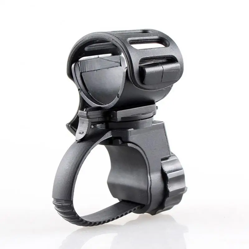 

360 Degree Rotating Bike Light Holder Outdoor Cycling Lamp Support Riding LED Flashlight Holder MTB Road Bicycle Lantern Bracket