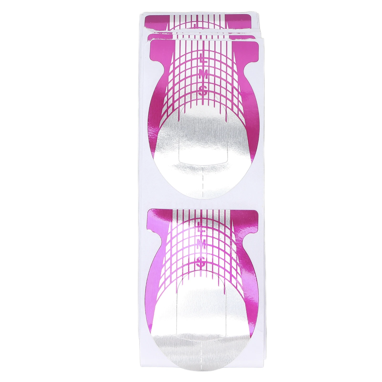 

100pcs Nail Art Forms Self Adhesive Nail Tips Extension Sticker Manicure Accessory Tools