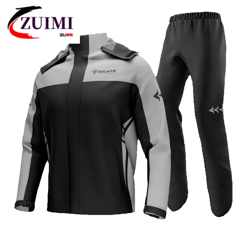 

Motorcycle Raincoat Outdoor Split Rainpants Men's And Women's Riding Equipment Rider Full Body Set