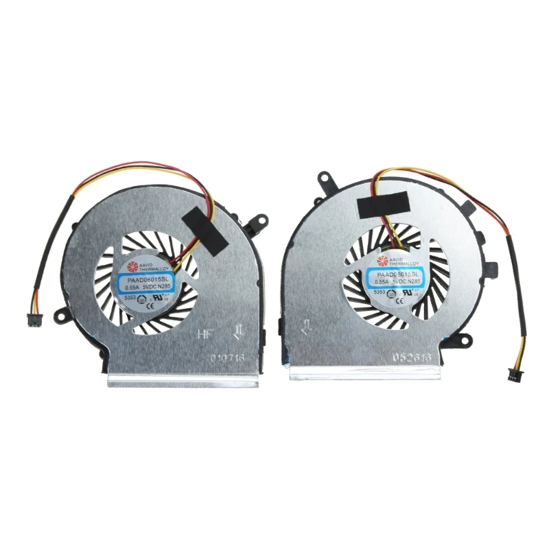 

Notebook CPU Cooling Fans for Dc 5V 0.55A 3 pin GPU Radiator for MSI GE72 GE62