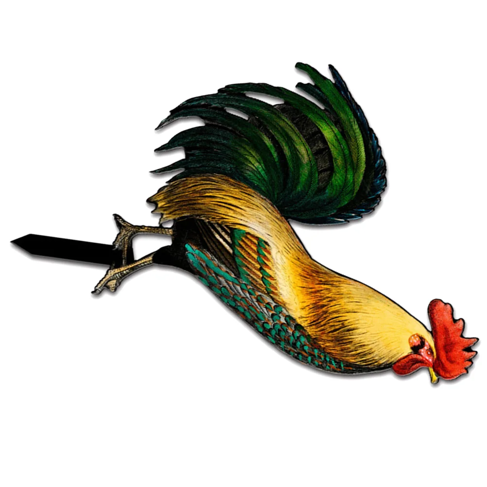 

Garden Accessory Decorative Signs Chicken Yard Courtyard Insert Hen Stake Yards Acrylic