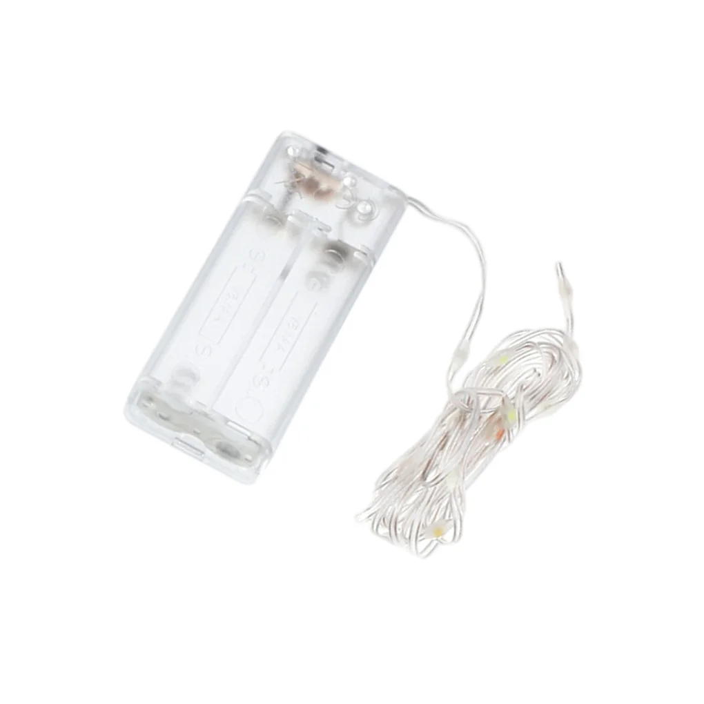 

1/2/3/5 гирлянды, праздничные украшения, работающие от батарейки, искусственная цепь, уличное праздничное украшение, декоративное яркое украш...