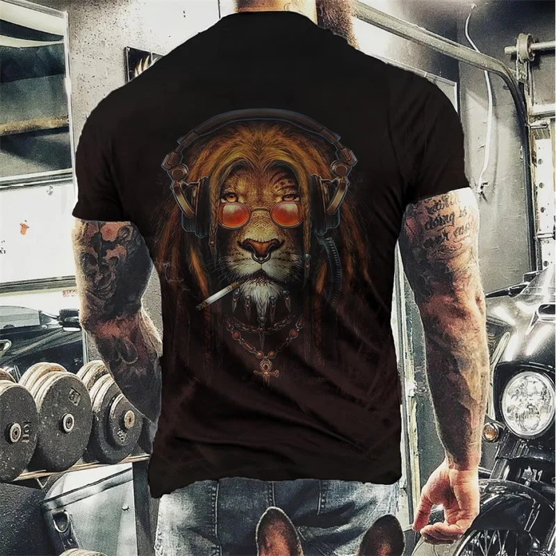 

3D Vintage Printed T Shirt Funny Men Clothing Summer Casual Short Sleeve Tee Harajuku Street Fashion Women Oversized O-neck Tops