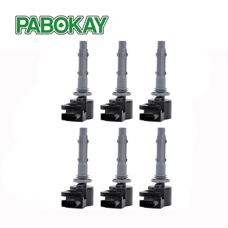 UF585 SET 6 OF NEW IGNITION COIL ON PLUG For MERCEDES DODGE 2005-2010 C1691 0001502680 0001501980 0001502780 2729060060