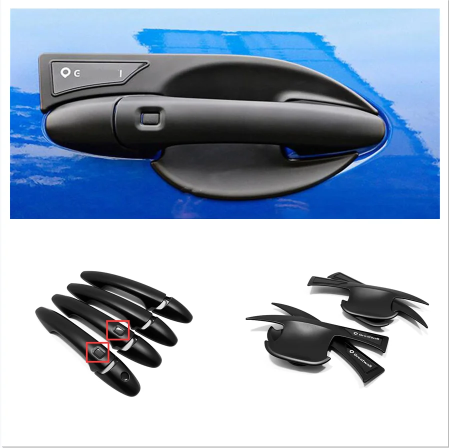 

Для Great Wall GWM Cannon Poer Ute 2021 2022, аксессуары, дверная ручка автомобиля, дверная ручка, чаша, крышка, накладка