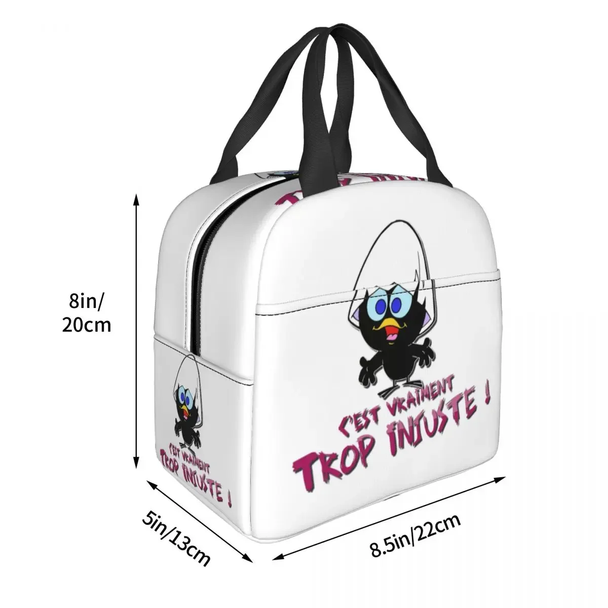 Pudełko na drugie śniadanie Calimero wielofunkcyjna ciepła lodówka termiczna izolowana torba Lunch dla kobiet praca w szkole piknik przenośne