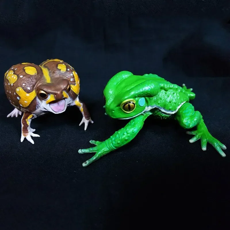 SO-TA Gashapon Capsule Toy Creature Kawaii 1/1 Amphibian Mantou Frog Toad Models Милая экшн-фигурка для детей Подарок