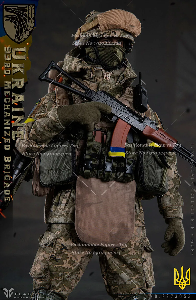 ФЛАГСЕТ FS-73053 1/6 Мужчины Солдат Антитанковый оператор Украина 93-я