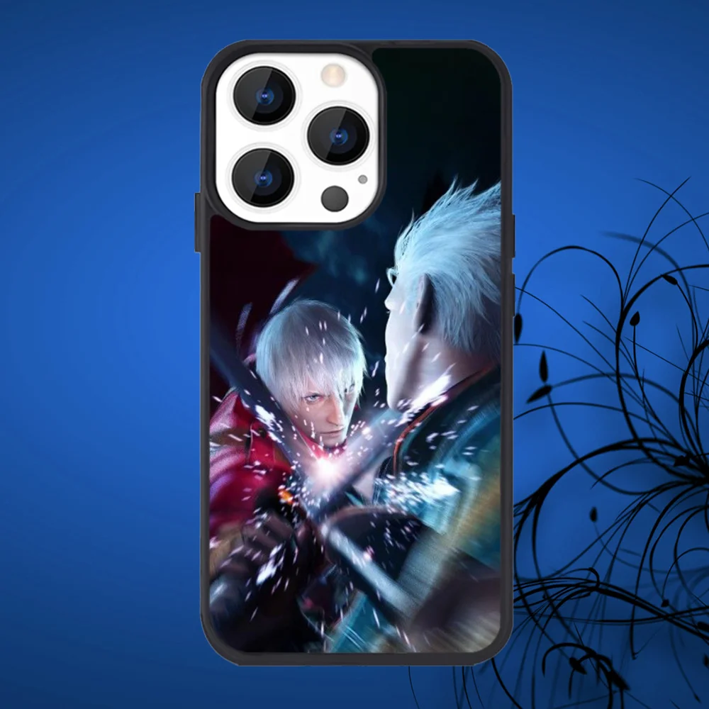 Чехол для телефона D-DMC 5 Dante Vergil iPhone 16 15 14 13 12 11 Plus Pro Max Mini Magsafe с магнитной