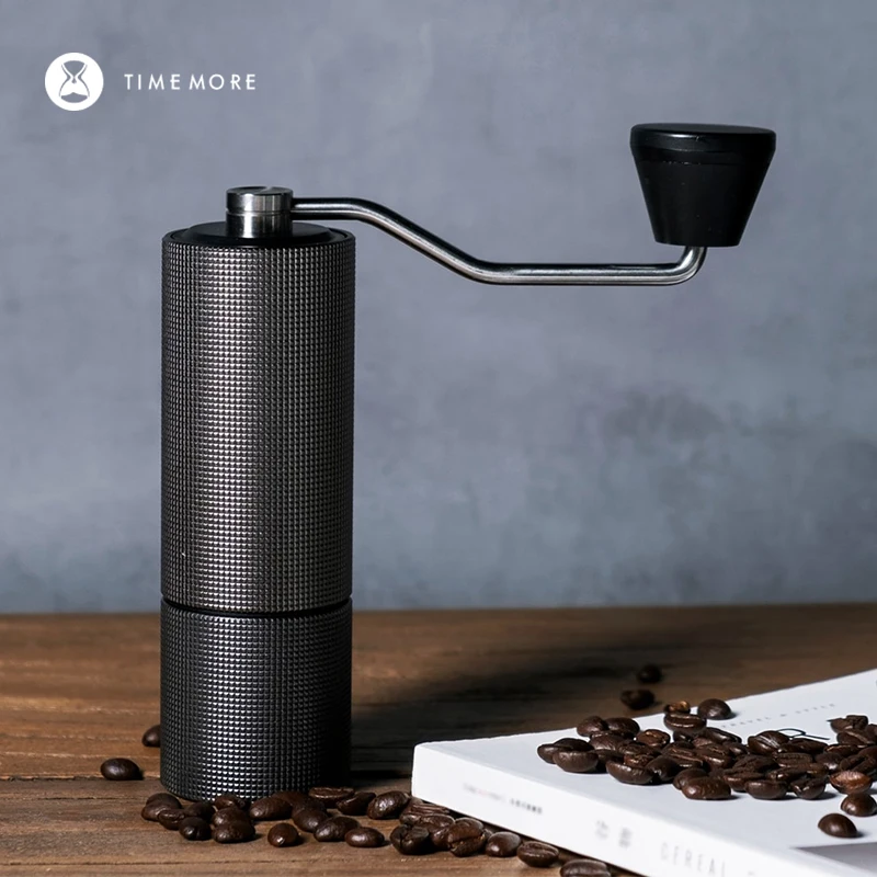 

Timemore Chestnut C2 High Quality Aluminum Manual Coffee Grinder Stainless Steel Burr Coffee Grinder Mini Coffee Milling Tools