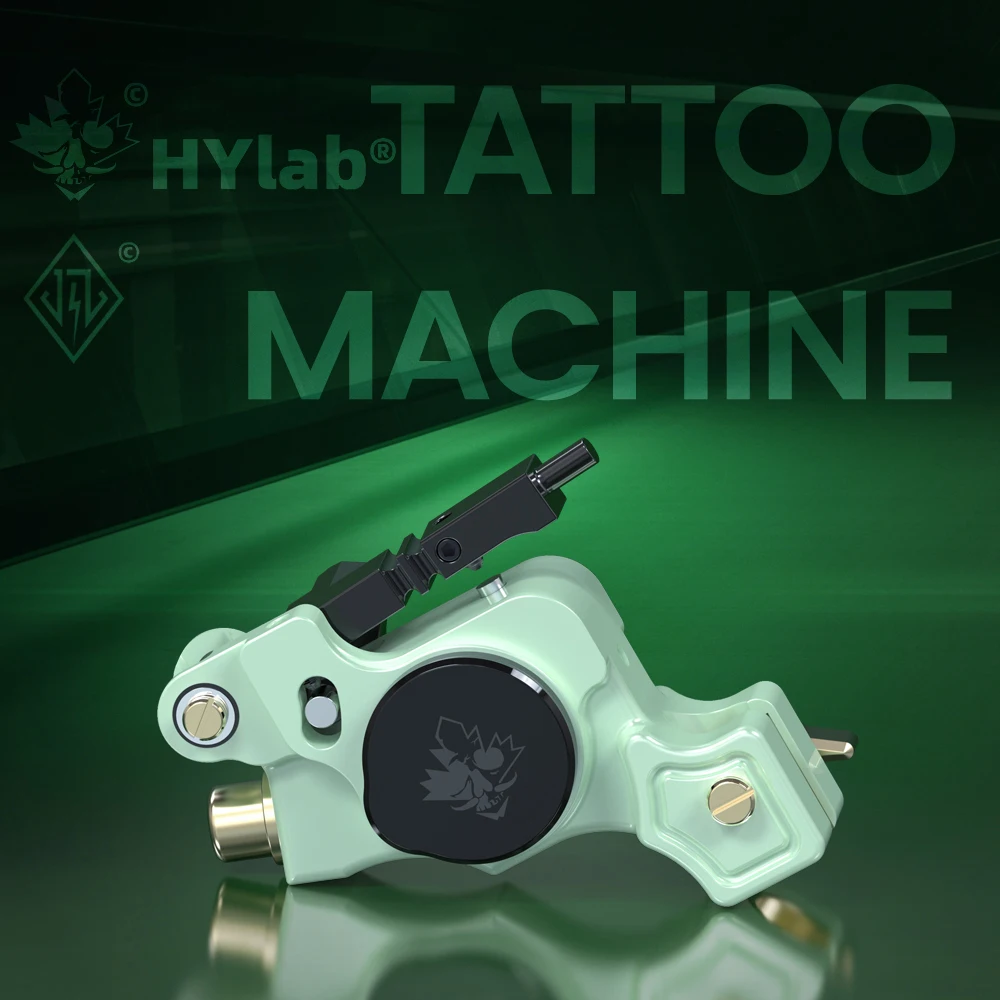 

JZ【Hylab rz】новая профессиональная вращающаяся машинка для татуировок, проводная машинка для нанесения теней, можно отрегулировать по вашему ...