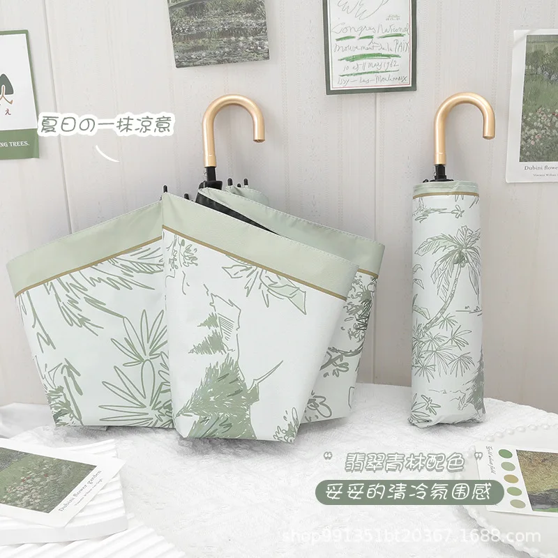 Солнцезащитный Зонт с защитой от УФ-лучей и блеском двойного назначения