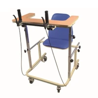folding walking training chair with brake rehabilitation equipment