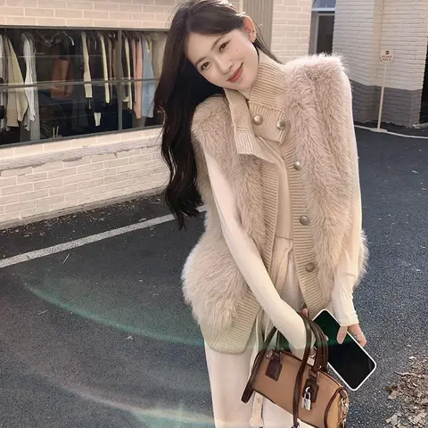 Корейский модный свитер для девочек, жилет, подходящее высокоэластичное нижнее белье, Свитера с высоким воротником, Милая женская облегающая одежда на осень и зиму