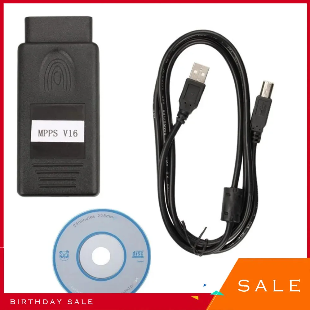 Лидер продаж 2024 года настройка чипа ЭБУ MPPS V16 для EDC15 EDC16 EDC17 Inkl CHECKSUM новейшая