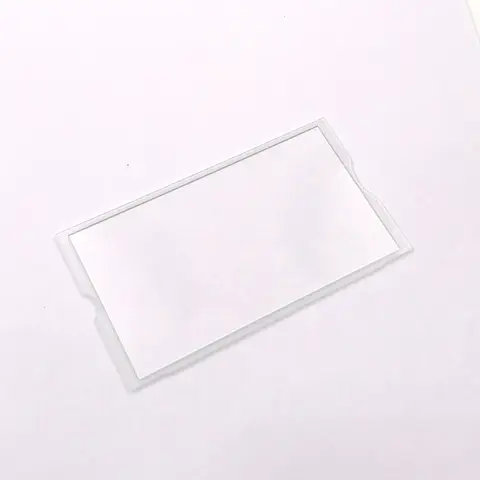 Для PSP 2000 3000 ЖК-экран, пластиковая крышка, панель Len для консоли PSP, передняя крышка, стеклянная линза