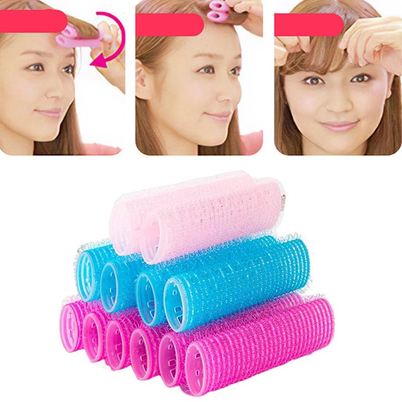

1Pcs Bangs Hair Root Fluffy Hair Clips Lazy Hair Clips Hair Top Styling Curling Barrel Portable Korean Hair Clips Hair Rollers