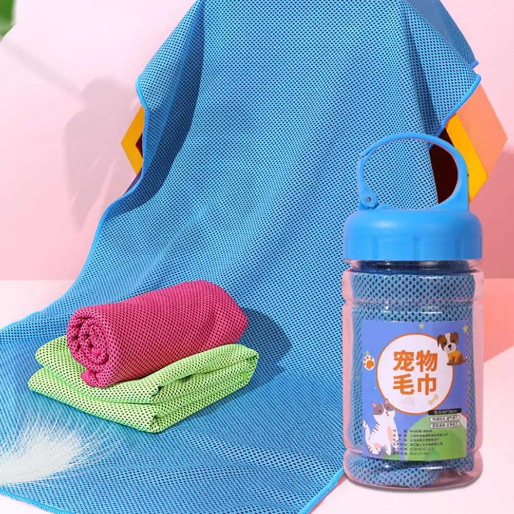 

Дышащее гигиеническое охлаждающее полотенце, быстросохнущее полотенце для кошек и собак, товары для кошек