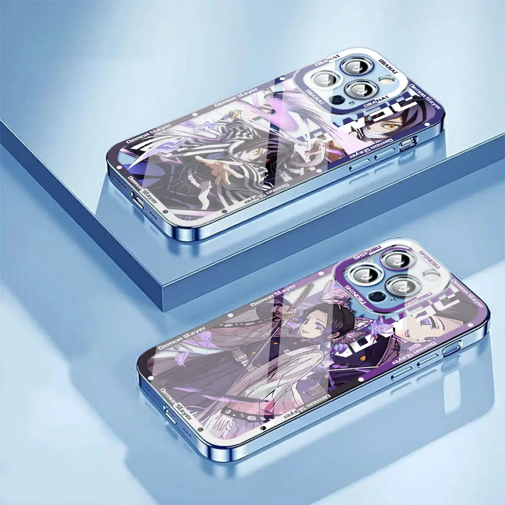 Прозрачный чехол Anime Cool New Demon Slayer для Samsung A73 A72 A71 A55 A52 A51 A50 A35 A33 A32 A31 A30 A24 A23 A22 A13 A12 A05 5G