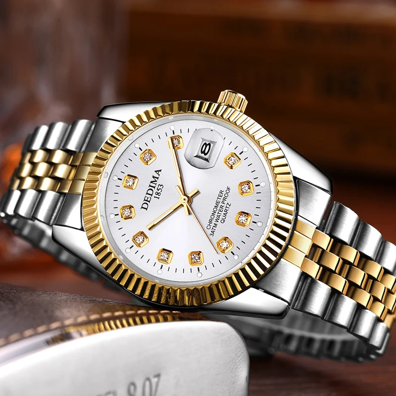 Men/Madam Watches Top Brand Luxury Quartz Watch Men Fashion Luminous Waterproof Wrist Watch Masonry watches Women's Watches