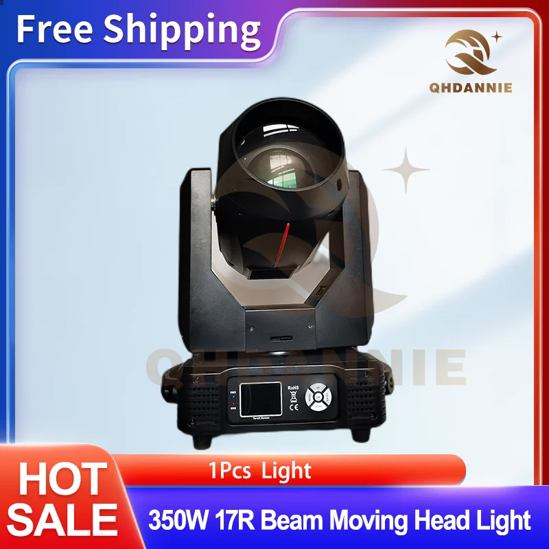 

QHDannie Beam 17R 350W Sharpy Moving Head Stage Light Effect Lamb Gobo Lyre DMX Rainbow Dj Bar Party Led Spot Freeshipping