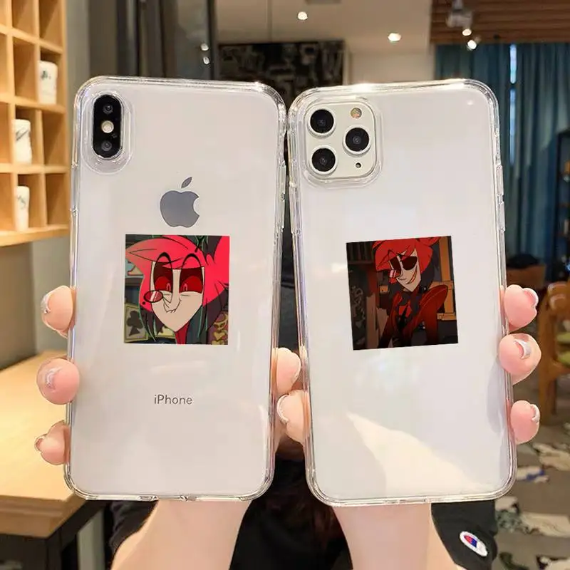 Прозрачный чехол для iPhone 11 12 Mini 13 Pro XS Max X 8 7 6s Plus 5 SE XR | Мобильные телефоны и