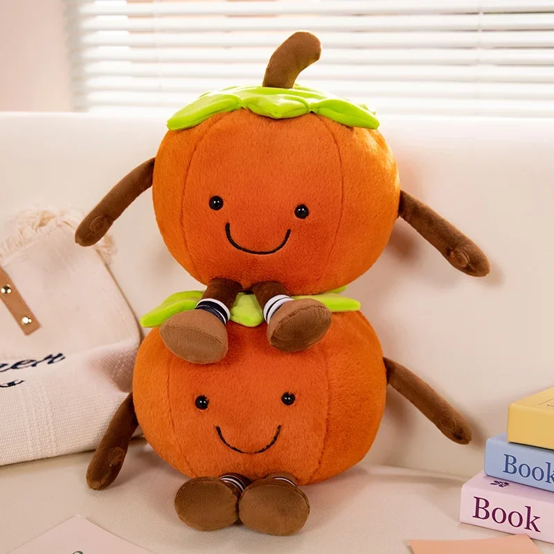 Высококачественная плюшевая кукла с мультяшными фруктами и карманом мягкая