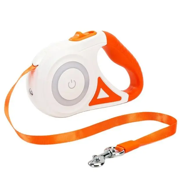 

Large Pet Outdoor Retractable Leash Automatic Dog Leash Length with Touch Light LED Lighting Flash Lead New Designed 3m/5m