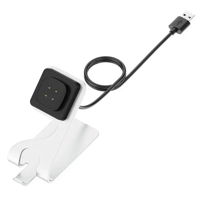 

Подставка для зарядного устройства Versa4, запасной USB-кабель для зарядного устройства, док-станция, для смарт-часов Fitbit3Versa 4/3 Sense