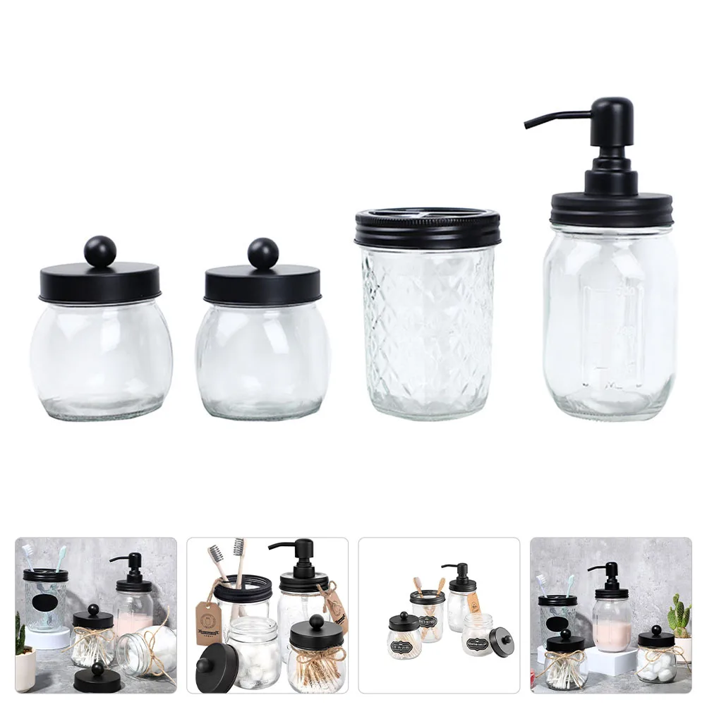 

Стеклянная санитарная посуда, набор бутылок для мыла, диспенсер для шампуня, лосьона, зубная щетка, чашка, держатель для туалетной бумаги