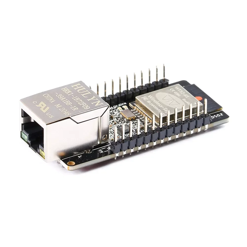 

WT32-ETH01 Embedded Serial Port Networking Ethernet Bluetooth-compatible WIFI Combo Gateway MCU ESP32 Wireless Module WT32 ETH01