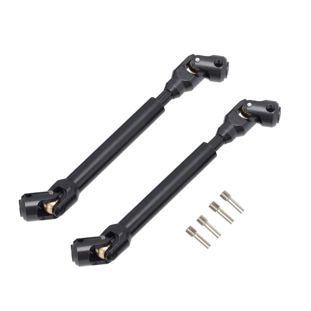 

2Pcs 112-163mm Drive Shaft CVD Universal Joint for SCX10 Axial SCX10 II TRAXXAS TRX4 1/10 RC Crawler Car Upgrade Parts