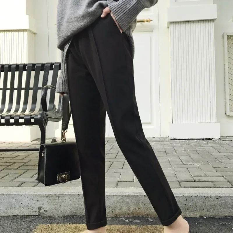 Женские утепленные брюки-карандаш SURWENYUE