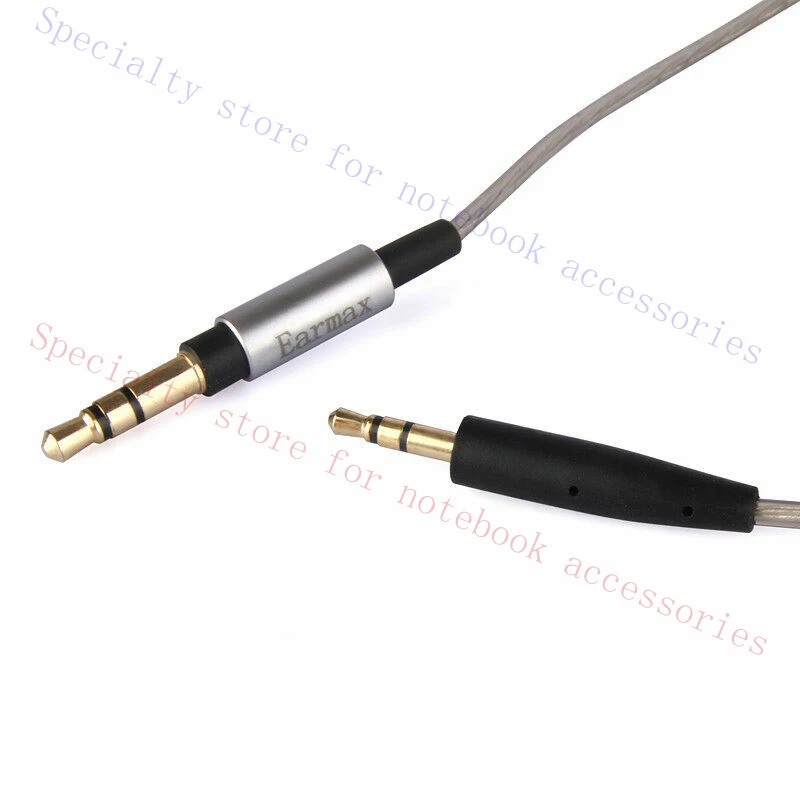 Фото Посеребренный аудиокабель A+ для беспроводных наушников Sennheiser MOMENTUM 4 №4