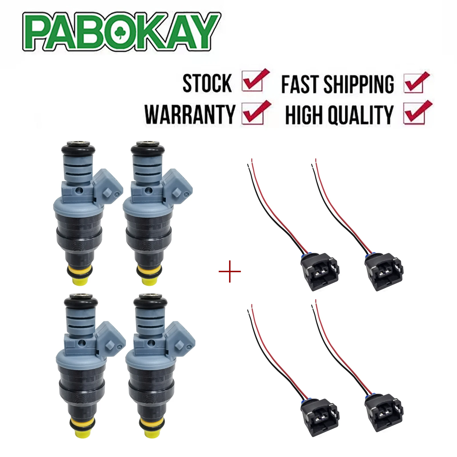 

4 PIECES X High performance 1600cc with ev1 plugs Fuel Injector For Lotus Esprit 1996-2004 0280150842 0280150846