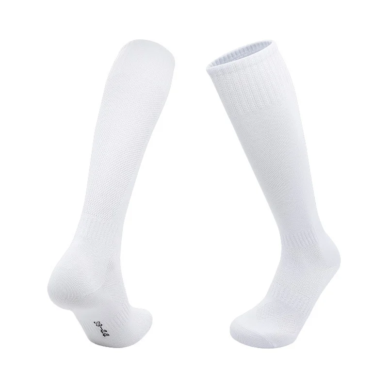 Футбольные аксессуары черные белые футбольные носки для мужчин подростков детей