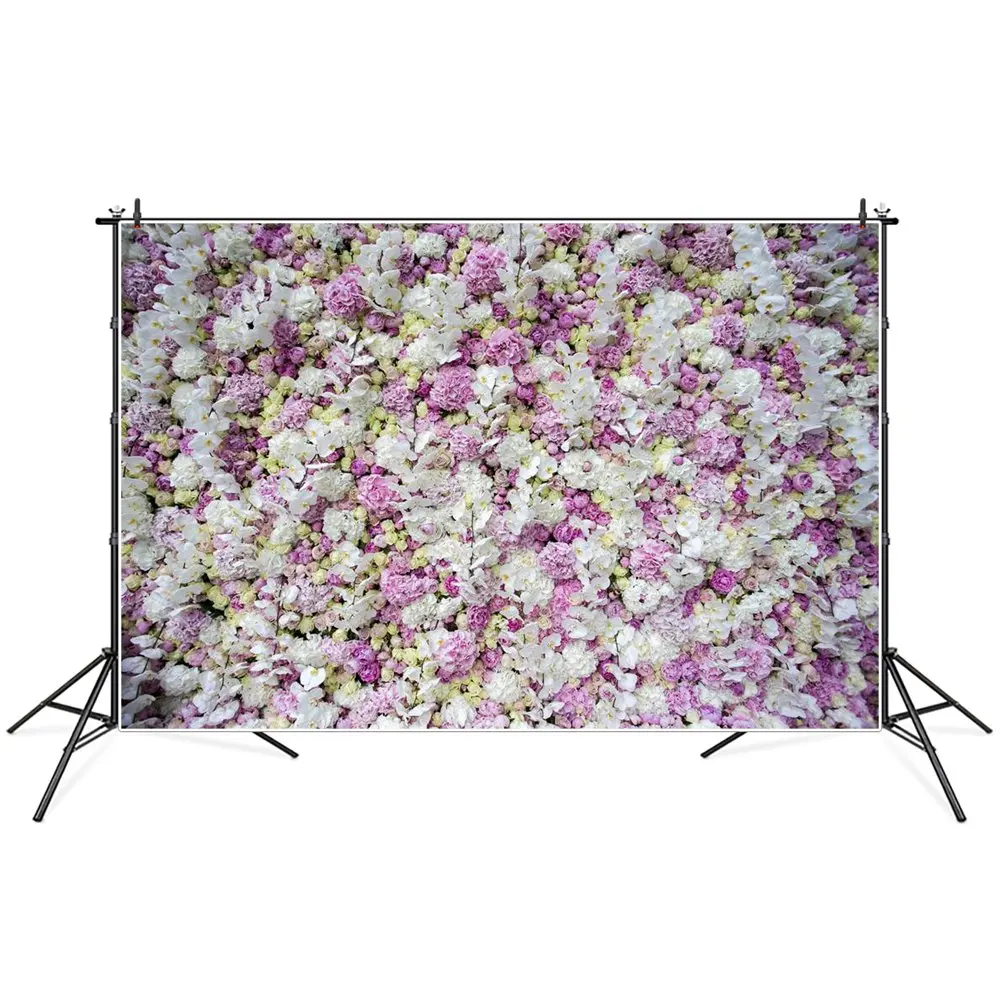 

Floral Flowers Wall Decoration Photography Backdrops Treat Children Girls Birthday Party Photographic Backgrounds Studio Props