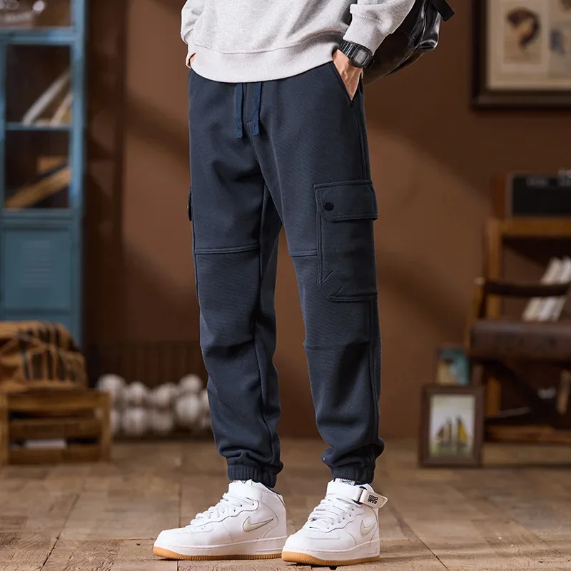 Мужская спортивная одежда Anytown свободные вязаные шаровары повседневные брюки