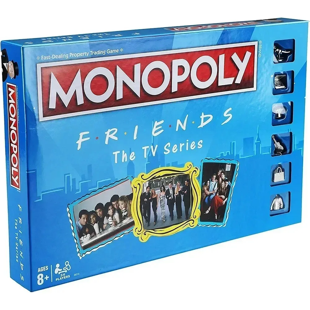 Карточная игра монополия издание держатель карточек настольных игр Game Friends The TV
