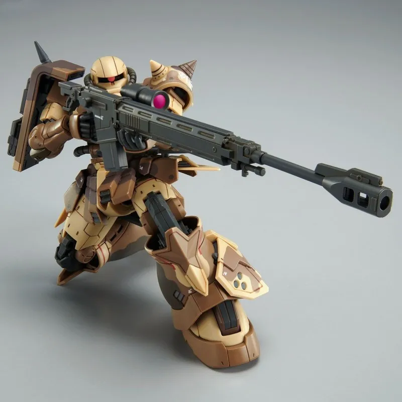 Фото WEIMEI HG 1/144 MS-06GD Zaku Сборная модель Комплект высокой мобильности Тип поверхности Вальда Фигурки Робот Пластиковая модель Детская игрушка в подарок №5