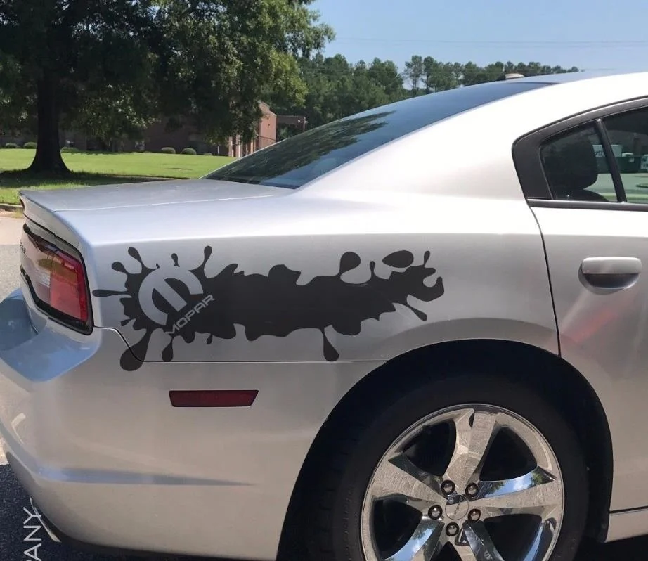 

2 шт., виниловые наклейки SRT8 Dodge charger