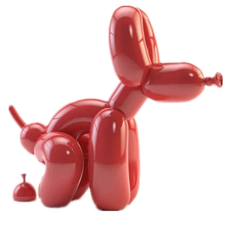 

Воздушный шар собака собачья поп орнамент Статуя Модель Смола животное скульптура домашняя гостиная украшение Смола Искусство и ремесла офисный Декор