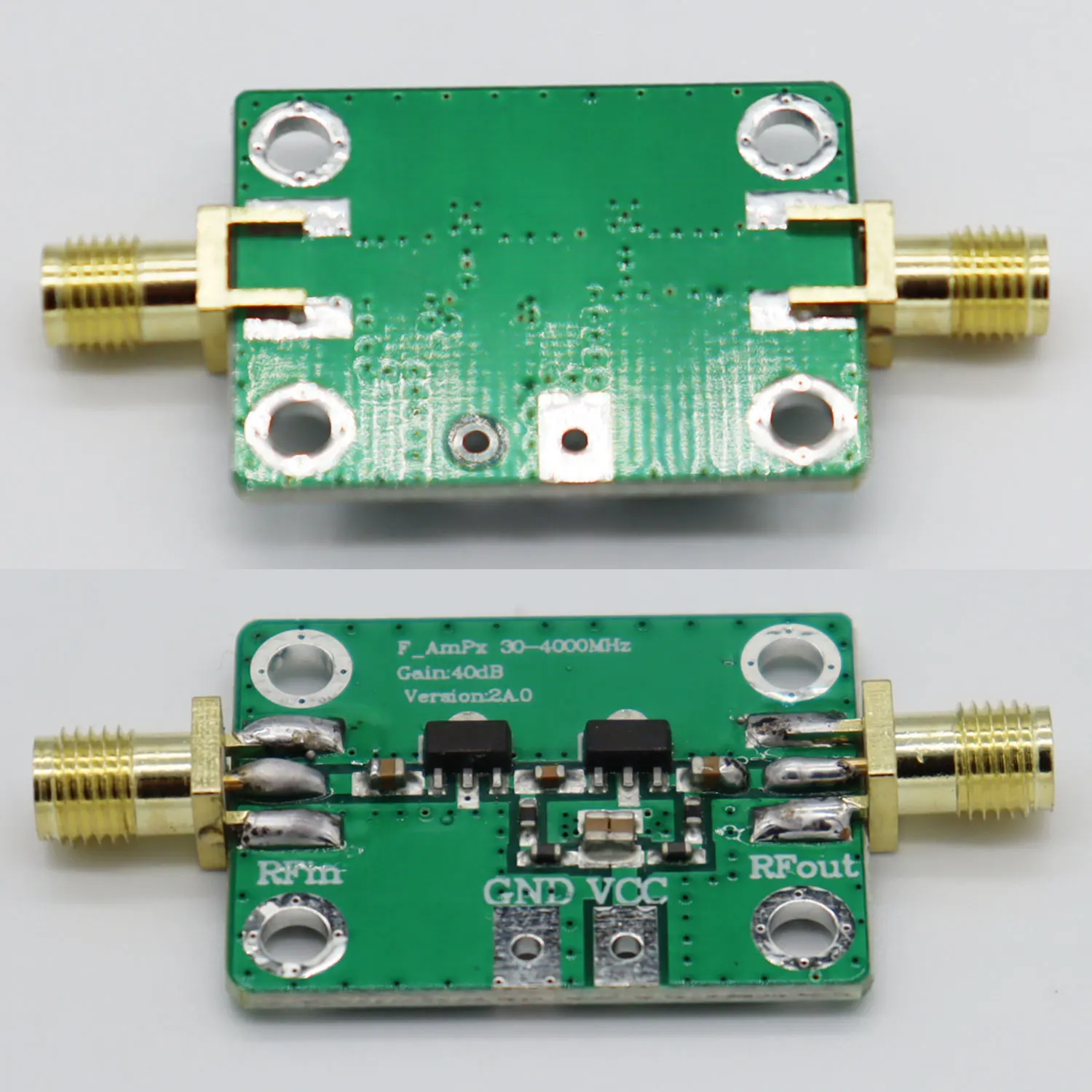 30-4000 МГц усилитель RF 40dB широкополосный модуль усилителя для FM HF VHF/UHF 50Ω ubs