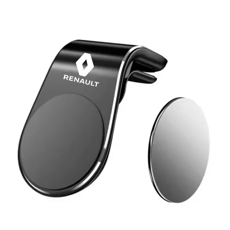 

Автомобильный металлический магнитный держатель для телефона, аксессуары для салона автомобиля для Renault Megane 2 3 4 Twingo Clio Talisman Captur Trafic Kwid Scenic 2
