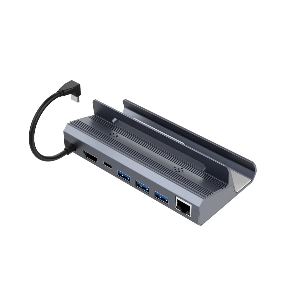 

Durable Multifunctional Dock For Steam Deck Game Consoles 4K/60Hz HDMI-compatible Video Output