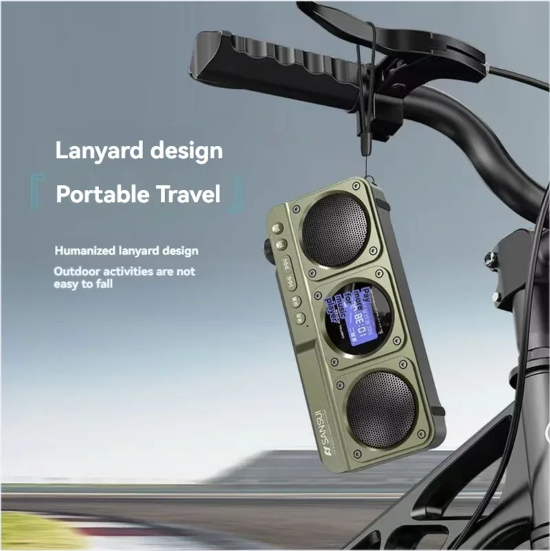 Портативный FM-радиоприемник SANSUI F28 MP3 плеер уличная карта беспроводные